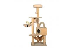 China Solid Wood Climbing Frame H158CM Cat Scratching Products supplier