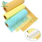 Kraft Color Silicon One Sided Coated Release Paper 60GSM 80GSM For Sticker for sale