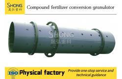 China Chicken Organic Fertilizer Rotary Drum Granulator Use Carbon Steel supplier