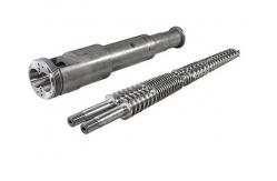 China Bimetallic Twin Conical Screw And Barrel Design For Wpc supplier