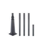 Outdoor Custom 12M Solar Street Light Pole Galvanized Smart Led Smart Pole 15m for sale