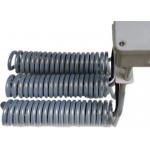 L Shaped Three Element PTFE Immersion Heater , Spiral Water Heater For Gold Plating for sale