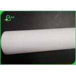 uncoated white wide Format Paper Inkjet plotter paper Roll 80gsm for sale