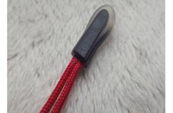 China Outdoor Wear Injection Rope Zipper Puller For Bags And Clothes supplier