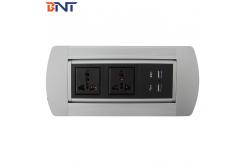 China double usb charger flip up hidden socket available customatic as required MK3200 supplier