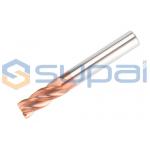 Tungsten steel Round Nose Cutter CNC Tool Alloy Coating Cutter 4 Blade End Mill Copper Cast Iron Processing Router Bit for sale