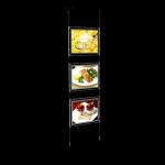 Jcvision Rod Powered Digital Signage Screens 21.5in 12VDC For Window Displays for sale