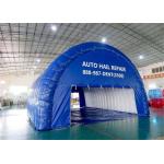 Lightweight Blue Airtight Inflatable Tunnel Tent For Advertising , Celebration for sale