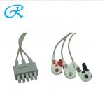 GE Marquette TPU Material 416467-004 Clip 3 Lead Ecg Cable for sale