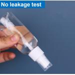 Transparent Empty 100ml Spray Bottles 50ml Pet Perfume Bottle for sale