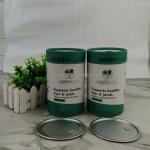 Eco Friendly Airtight Paper Composite Cans Food Storage Containers With Metal Plug Lid for sale