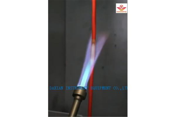 IEC60332-1-1 Fire Lab Testing Apparatus Single Cable 1KW Burner