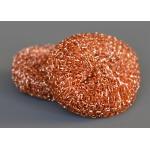Stainless Steel 35mm Width 0.23mm Knitted Copper Wire Mesh Yellow For Clean for sale