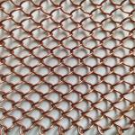 High Quality Aluminum Alloy Wire Mesh Coil Drapery Mesh Curtain Multiple Color Options for sale
