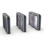 Acrylic Arm Access Control High Speed Security Gates 40-65 Person/Min