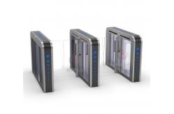 China Acrylic Arm Access Control High Speed Security Gates 40-65 Person/Min supplier