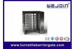 China Counter Full Height Turnstiles pedestrian barrier gate With Control Panel supplier