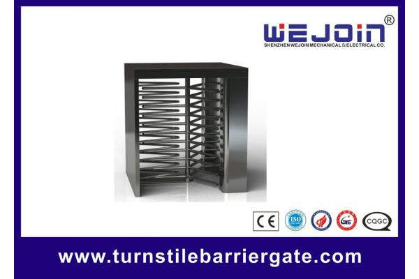 Counter Full Height Turnstiles pedestrian barrier gate With Control Panel