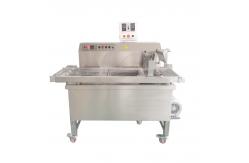 China Automatic 60kg Chocolate Bar Coating Enrobing Machine supplier