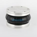 Single Natural Rubber Bellow W01R584050 Firestone Air Spring with Flange Ring for sale