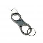 Zinc Alloy Metal Keychain Holder for Durable Payment Term TT and Customized Design for sale