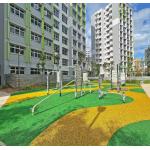 Kindergarten Playground  Safe and Durable Colored EPDM Rubber Granules for sale