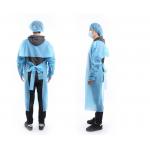Polyester Full Back CPE Apron in Blue and Red: Practical, Durable, and Comfortable for sale