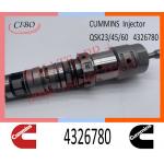 4326780 Common Rail Diesel Fuel QSK23 QSK45 QSK60 Injector 4001813 4087893 4088427