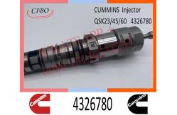 China 4326780 Common Rail Diesel Fuel QSK23 QSK45 QSK60 Injector 4001813 4087893 4088427 supplier