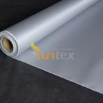 Double Sides Fiberglass Fabric Fireproof High Temperature Thermal Insulation Silicone Rubber Coated Fabric Cloth for sale