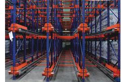 China Easy Operated Radio Shuttle System , Warehouse Metal Racks High Intensive supplier