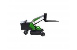 China Rough Terrain Handling Machine Portable Fork Lifts 1 Ton Lifting Solution supplier