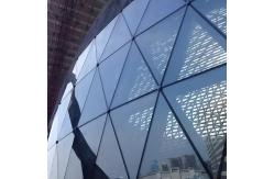 China Powder Coating Unitized Curtain Wall Thermal Insulation Curtain Wall Window Wall supplier