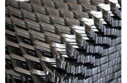 China Stainless Steel Decorative Diamond Expanded Metal Mesh 0.5m Width supplier