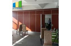China Office Sliding Wall Divider Partitions Folding Partition Wall For Conference Room supplier