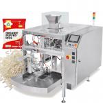 China Automatic Zipper Stand-Up Pouch Packaging Machine with Bearing for Food Granules/Solids Plastic Film Packaging for sale