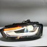 8000 Lumens Audi A4 Headlights 2013 - 2015 A4 B8PA Xenon OEM 8KD941005B / 8KD941006B for sale