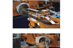China Automatic Feeder Sand Belt Custom Length Metal Plate Deburring Surface for cookware supplier