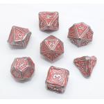 Sharp Edged Nontoxic DND RPG Dice , Odorless Polyhedral 7 Dice Set for sale