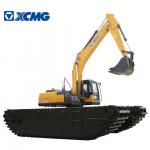 20T Small Hydraulic Excavator XCMG XE215S Amphibious Dredge Excavator for sale