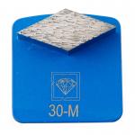 Single Rhombus Segments  Redi Lock Diamond Grinding Shoes for Husqvarna for sale