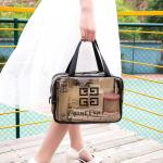 PVC Cosmetic Bag Hanging Toiletry Makeup Bag For Travel for sale