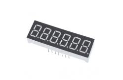 China RGB 0.28in Common Anode Numeric LED Display 6 Digits 10mm Pixels supplier