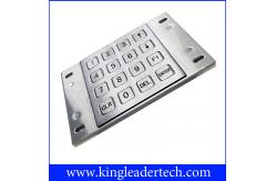 China Vending Machine Dust Proof Numeric Key Pad Metal With USB Interface supplier