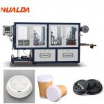 Stable Plastic Cup Plate Making Machine , Cup Lid Machine 0.1 To 1.5 Mm Sheet Thick for sale