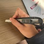 Snap Off Blade Type Cutter Knife With Retractable Blade for sale