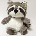 25cm  Interaction Realistic Squishable Raccoon Stuffed Animal Plush Toy for sale
