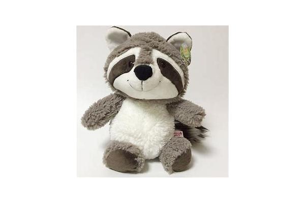 25cm Interaction Realistic Squishable Raccoon Stuffed Animal Plush Toy