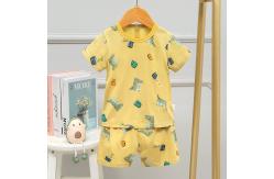 China Alleviating Tension Cotton Night Suit Pyjama Set / Dinosaur Pj Set 110cm 120cm Height supplier