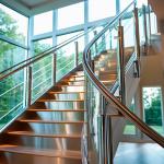 Non-Slip Stainless Steel Handrails for Sloped Pathways for sale